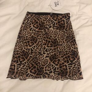 Leopard print skirt princess Polly